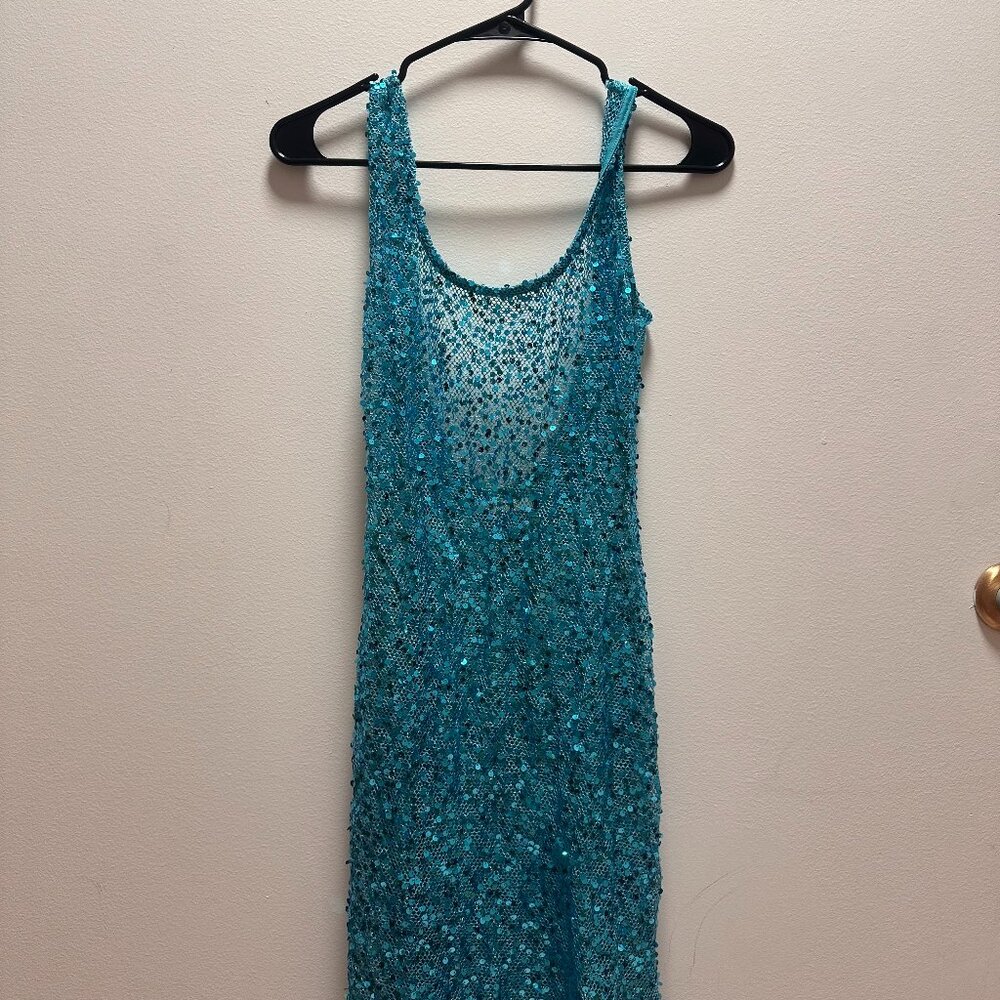 Peppermayo Sweet Essence Maxi Dress Crystal Blue Size XS - S